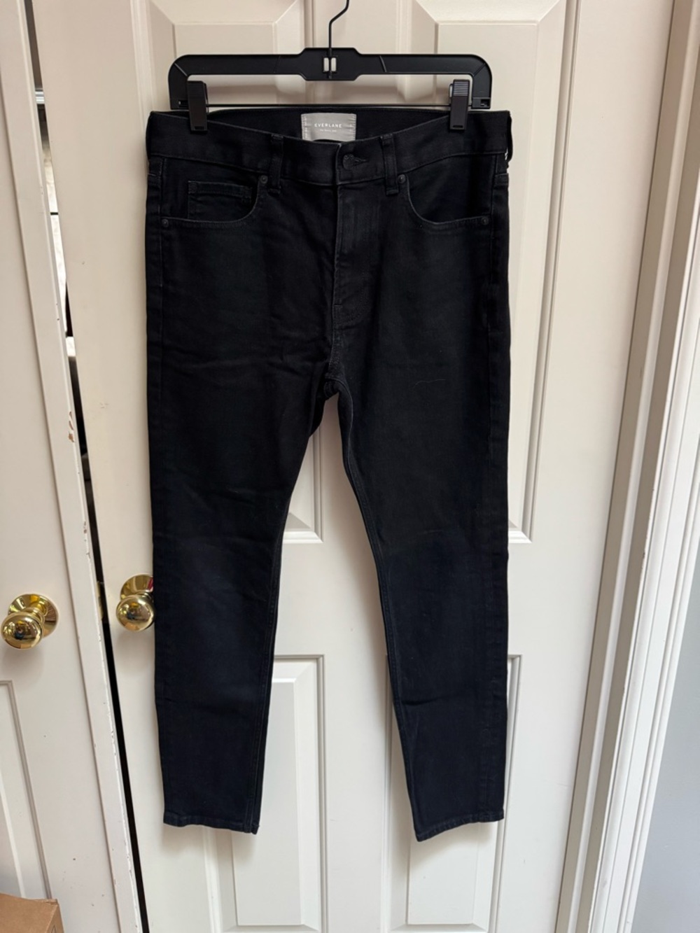 Everlane Men's Skinny Black Jeans - Picture 3 of 7